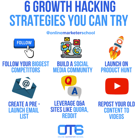 6 Growth Hacking Strategies You Can Try Today to Skyrocket Your Business